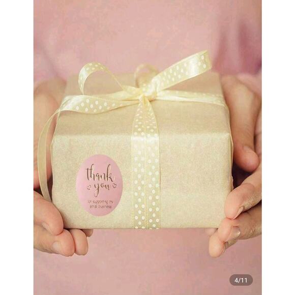 x500 "Thank you for supporting my small business" stickers Shipping Supplies - Picture 2 of 4